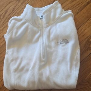 The North Face Ivory Fleece Half-Zip